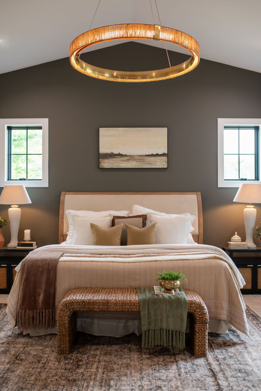 Beautifully staged Cleveland living room by Helpful Home Staging